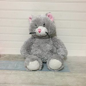 Build A Bear BABW Silver Gray Cat